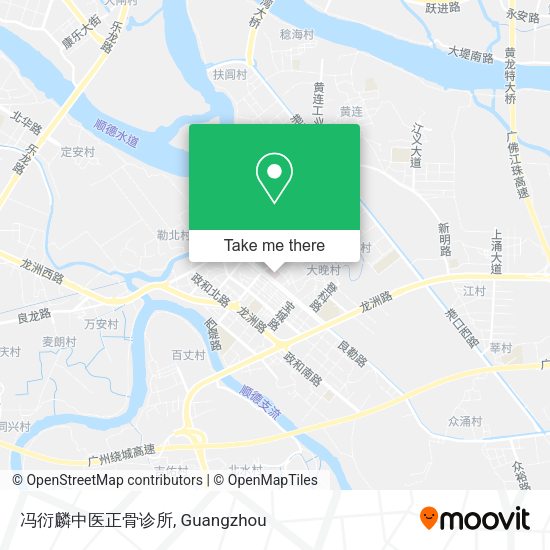 冯衍麟中医正骨诊所 map