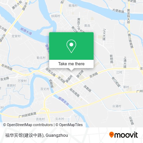 福华宾馆(建设中路) map