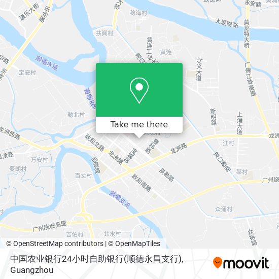 中国农业银行24小时自助银行(顺德永昌支行) map