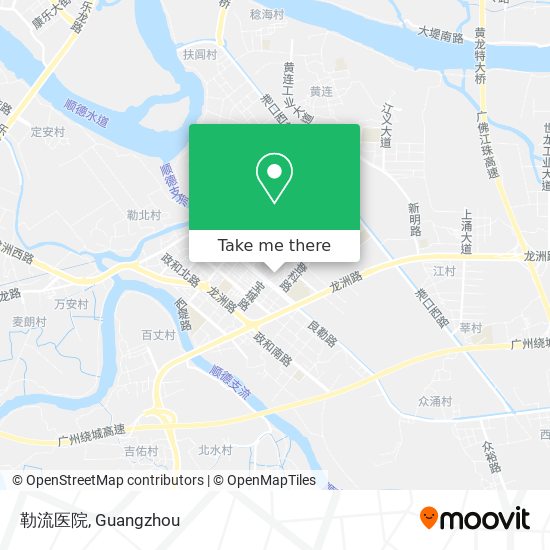 勒流医院 map