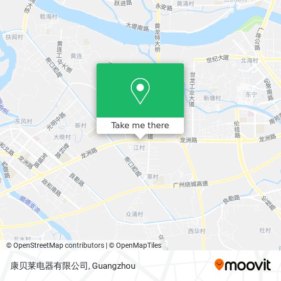 康贝莱电器有限公司 map