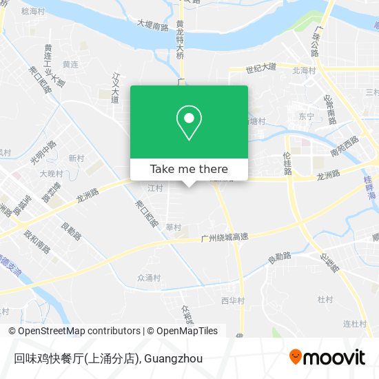 回味鸡快餐厅(上涌分店) map