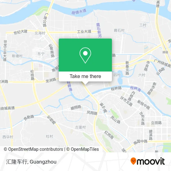 汇隆车行 map