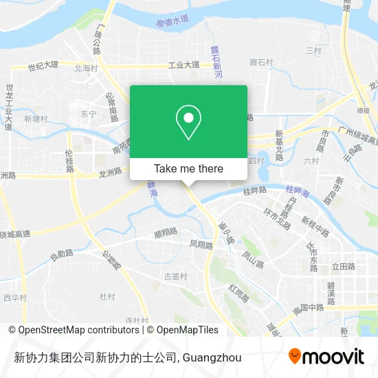 新协力集团公司新协力的士公司 map