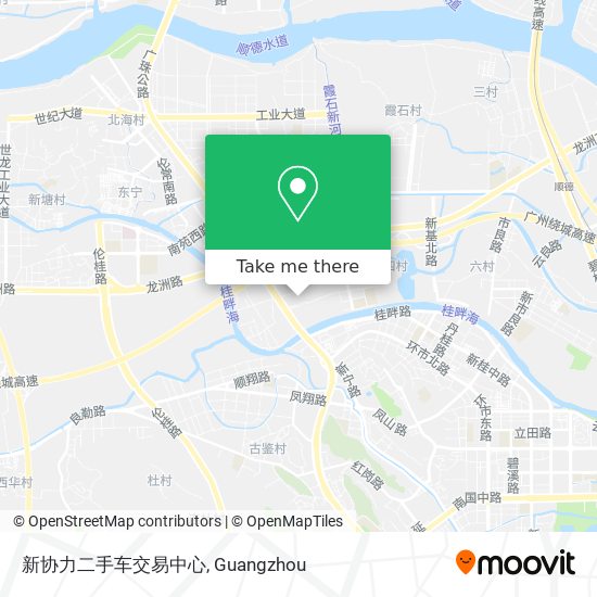 新协力二手车交易中心 map