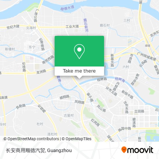 长安商用顺德汽贸 map