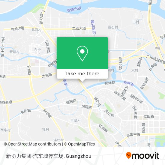 新协力集团-汽车城停车场 map
