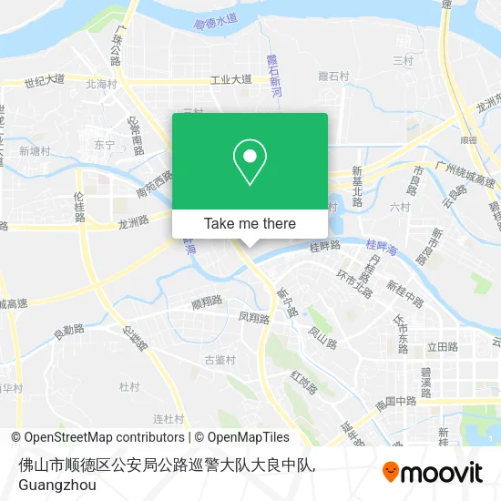 佛山市顺德区公安局公路巡警大队大良中队 map