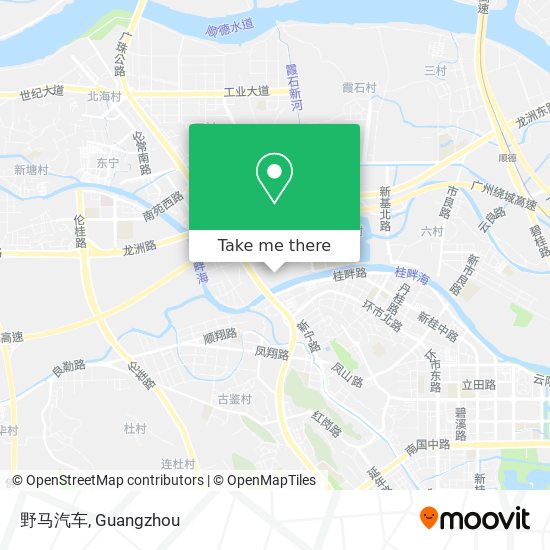 野马汽车 map