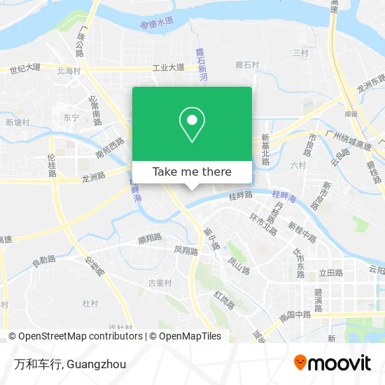 万和车行 map