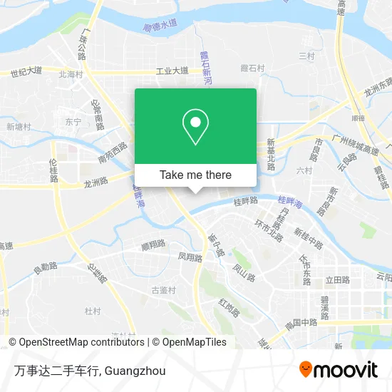 万事达二手车行 map