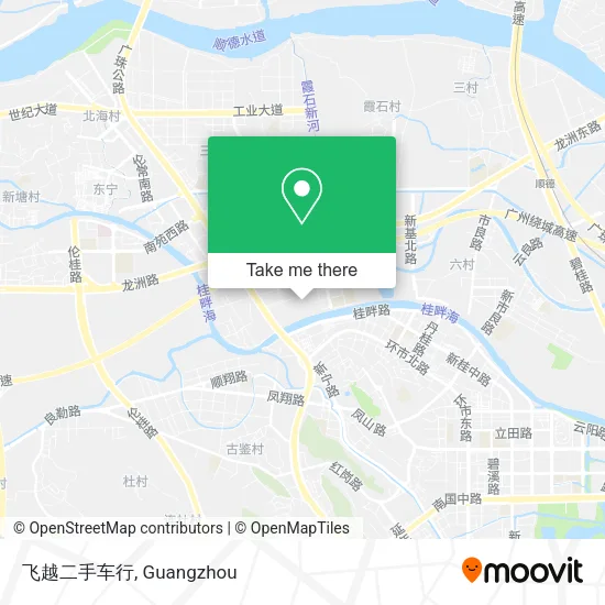飞越二手车行 map