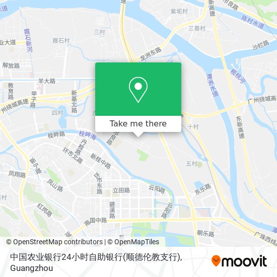 中国农业银行24小时自助银行(顺德伦教支行) map