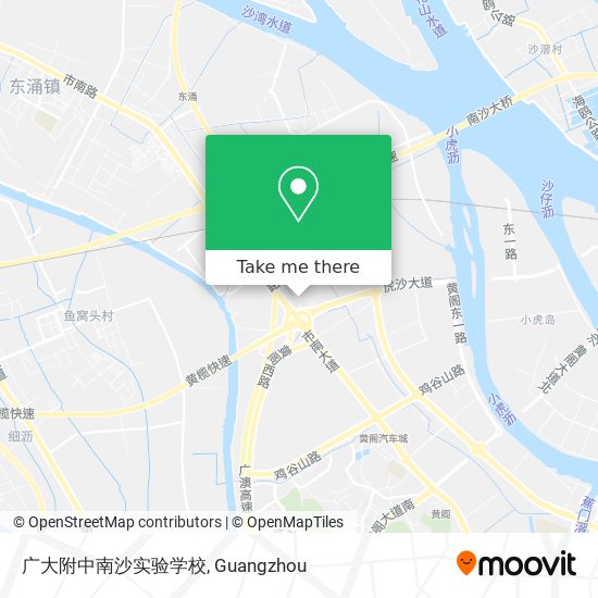 广大附中南沙实验学校 map