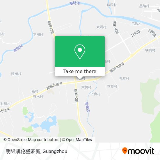 明银凯伦堡豪庭 map