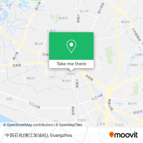 中国石化(南江加油站) map