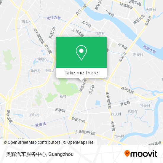 奥辉汽车服务中心 map