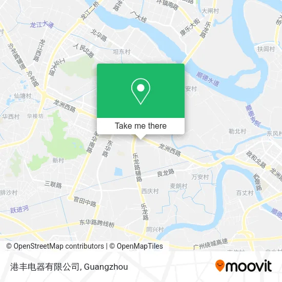 港丰电器有限公司 map