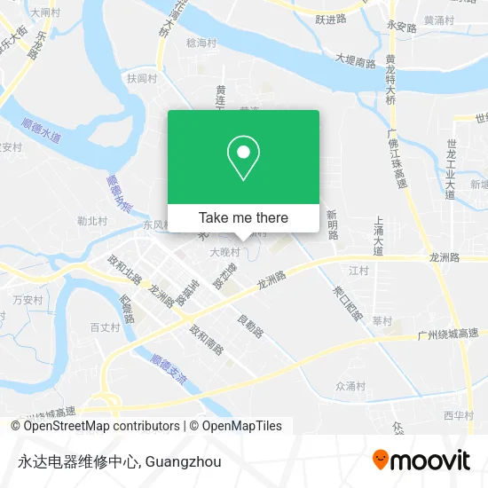 永达电器维修中心 map