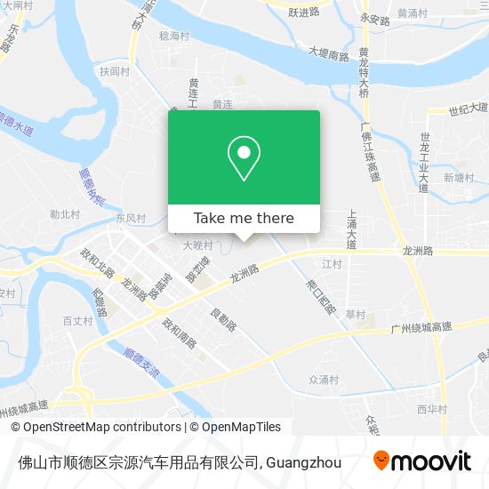佛山市顺德区宗源汽车用品有限公司 map