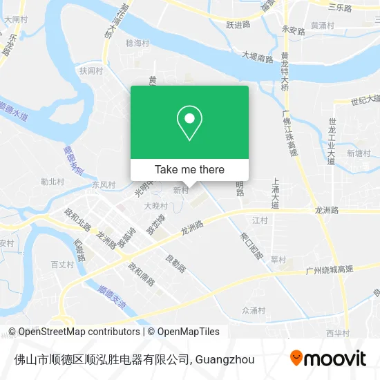 佛山市顺德区顺泓胜电器有限公司 map