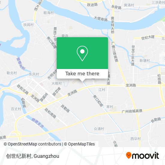 创世纪新村 map