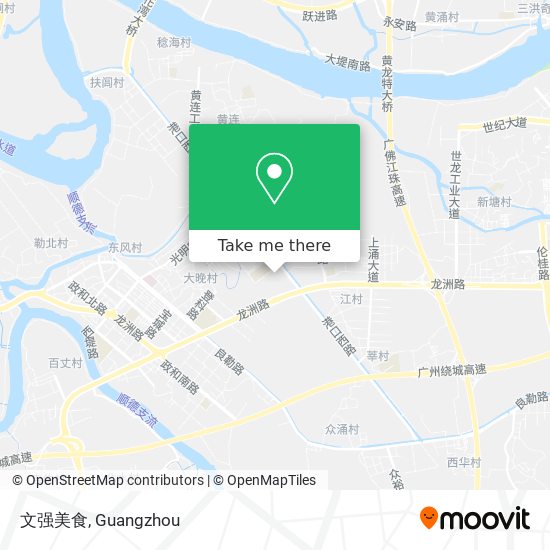 文强美食 map