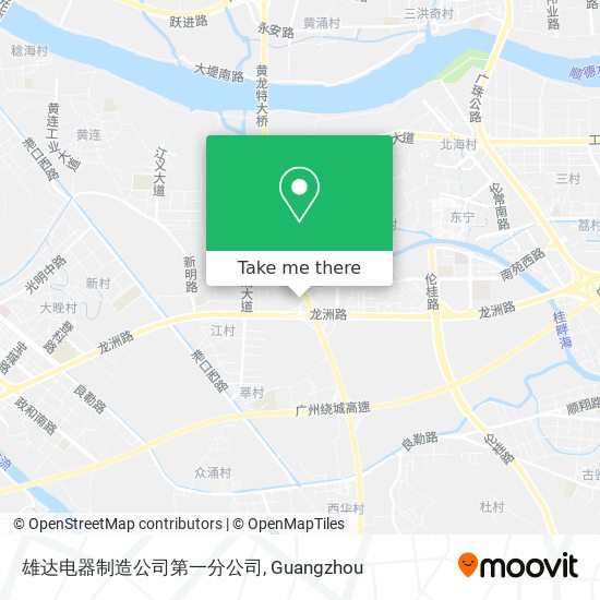 雄达电器制造公司第一分公司 map