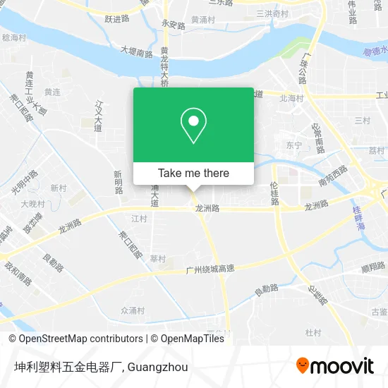 坤利塑料五金电器厂 map