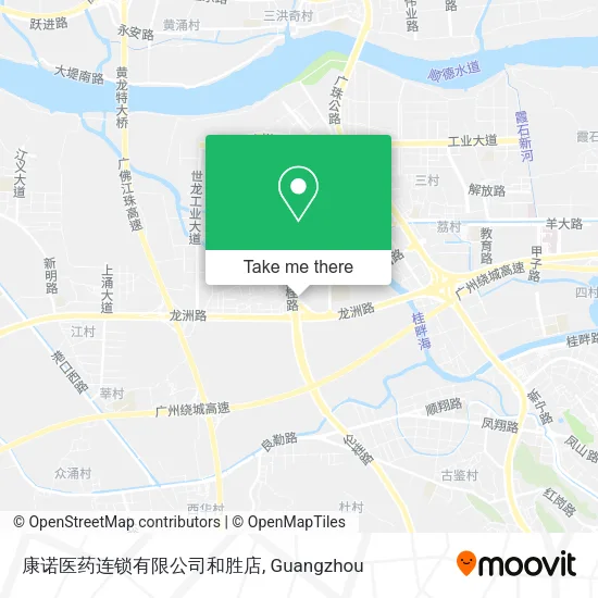 康诺医药连锁有限公司和胜店 map