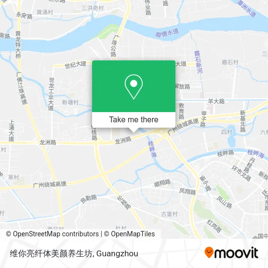 维你亮纤体美颜养生坊 map