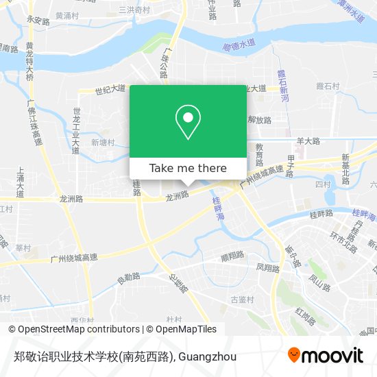 郑敬诒职业技术学校(南苑西路) map