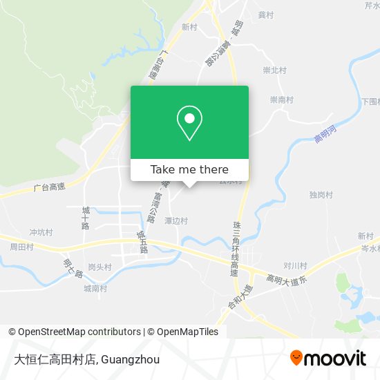 大恒仁高田村店 map