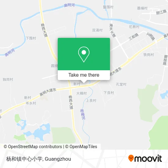 杨和镇中心小学 map