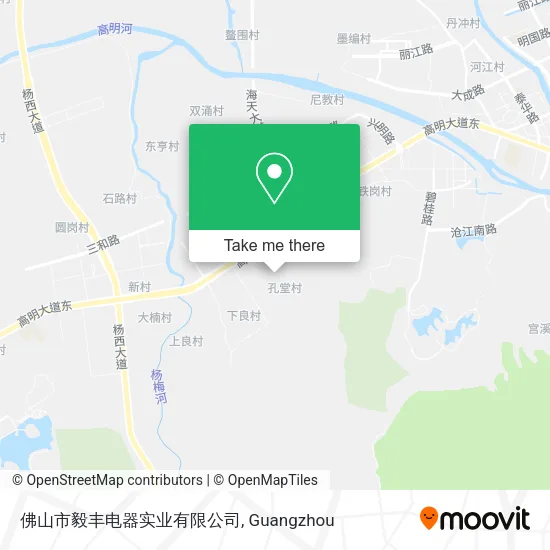 佛山市毅丰电器实业有限公司 map
