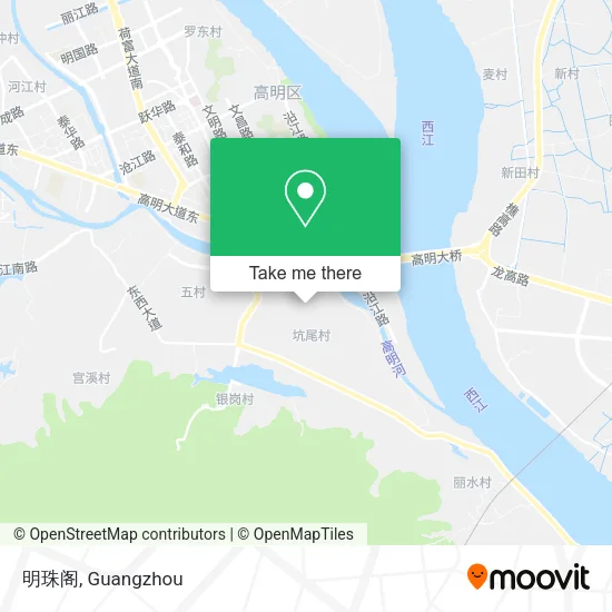 明珠阁 map