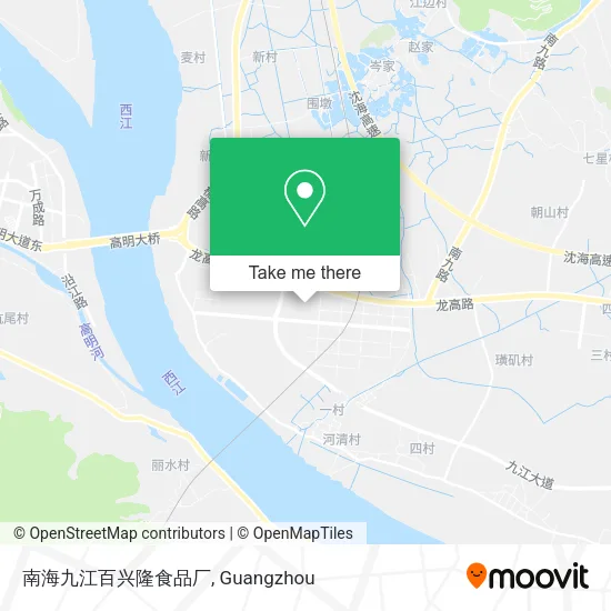 南海九江百兴隆食品厂 map