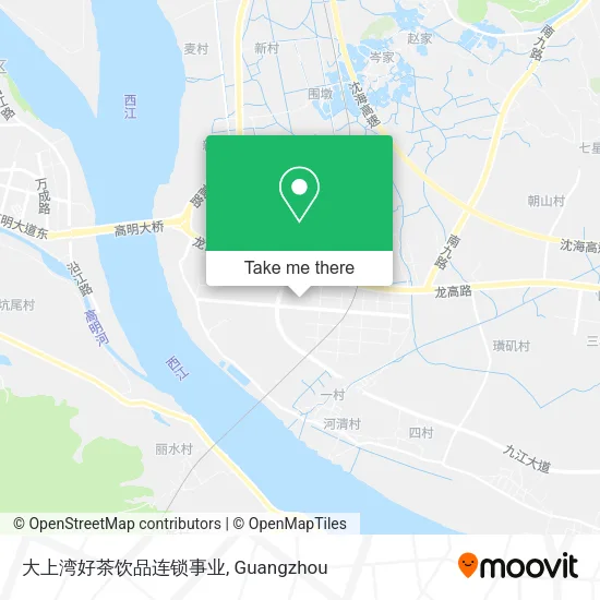 大上湾好茶饮品连锁事业 map