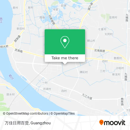 万佳日用百货 map