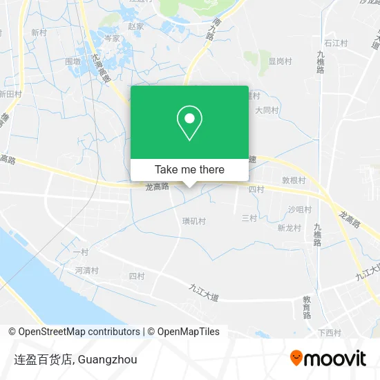 连盈百货店 map