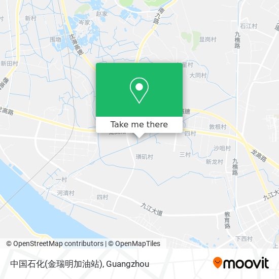 中国石化(金瑞明加油站) map
