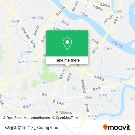 碧桂园豪庭-二期 map