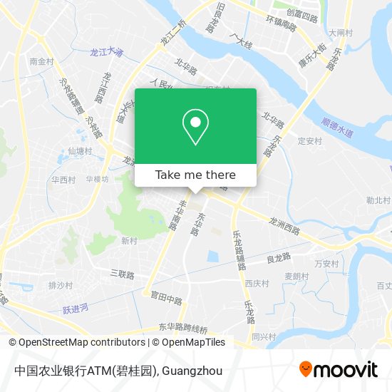 中国农业银行ATM(碧桂园) map