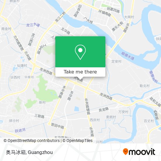奥马冰箱 map