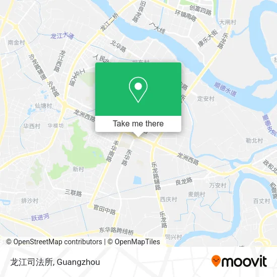 龙江司法所 map