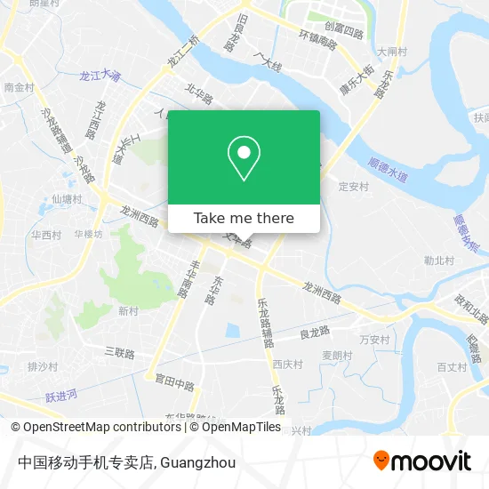 中国移动手机专卖店 map