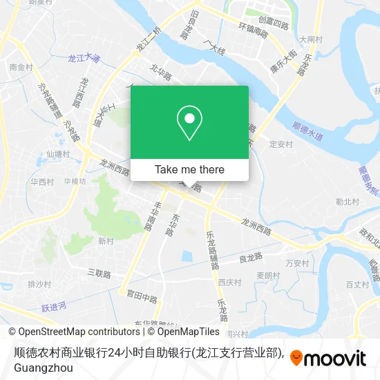 顺德农村商业银行24小时自助银行(龙江支行营业部) map