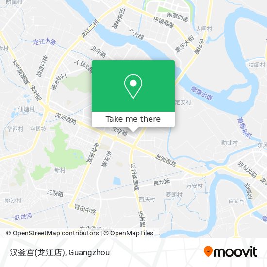 汉釜宫(龙江店) map
