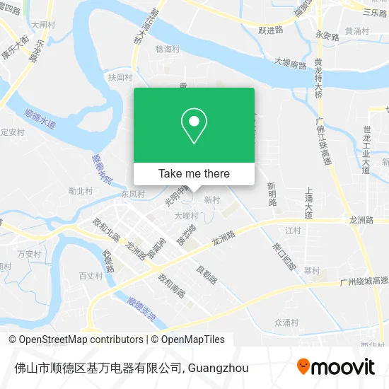 佛山市顺德区基万电器有限公司 map