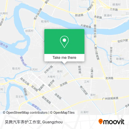 昊腾汽车养护工作室 map